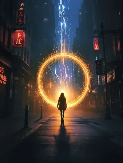 回到过去见你 奇幻题材 高清海报